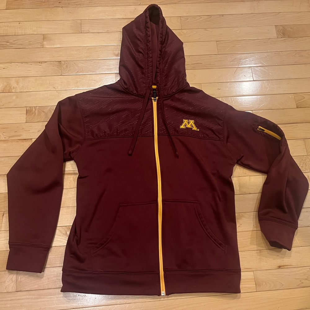 Champion brand University of Minnesota Gophers full zip Hoodie Athletic Men's M
